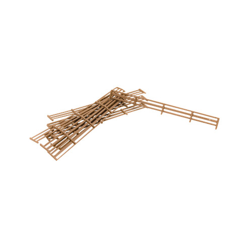 Lattenzaun 10er pack - 10er,