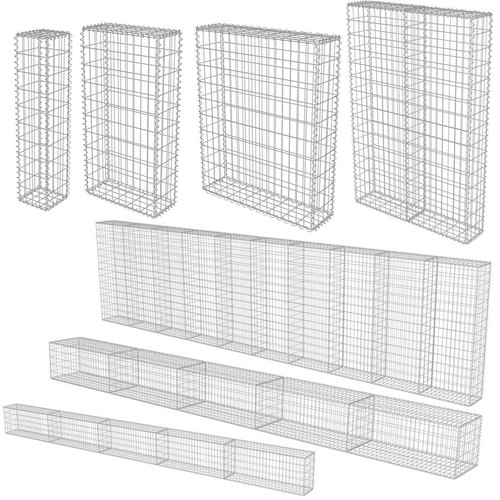 Vidaxl gabionen steinkorb - gabionen,