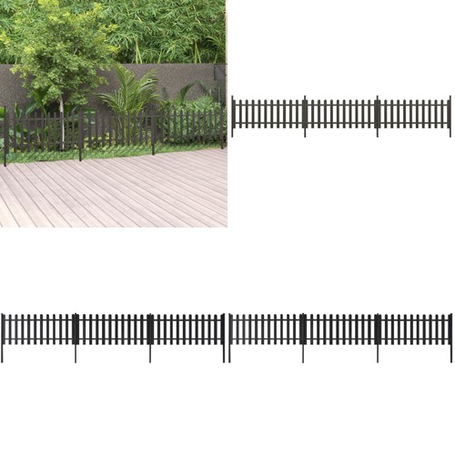 Lattenzaun mit pfosten - lattenzaun,