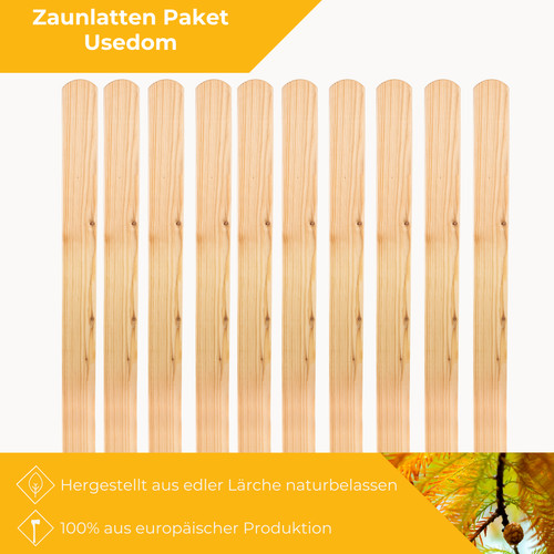 Zaunlatten holzzaun stück - 10,
