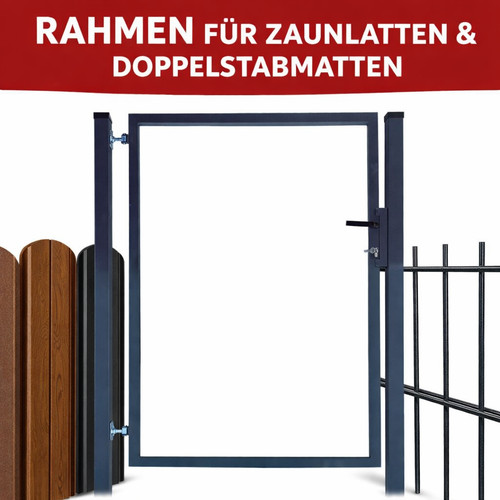 Gartentor rahmen mit - gartentor, 2