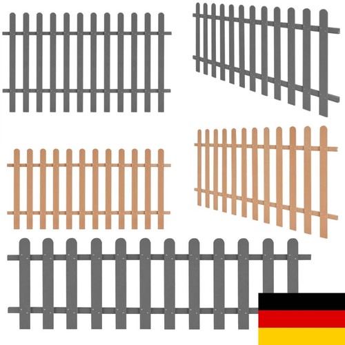 Wpc gartenzaun lattenzaun - gartenzaun,