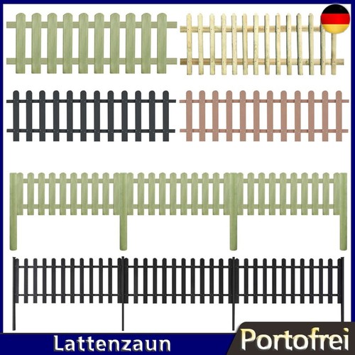 Lattenzaun kiefer holz - 1/3x,