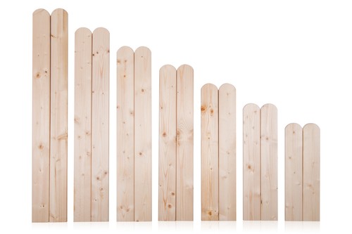 Zaunlatten 110cm holzzaun holz - holzzaun,