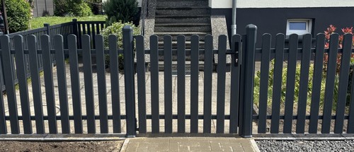 Kunststoffzaun anthrazit - kunststoffzaun,
